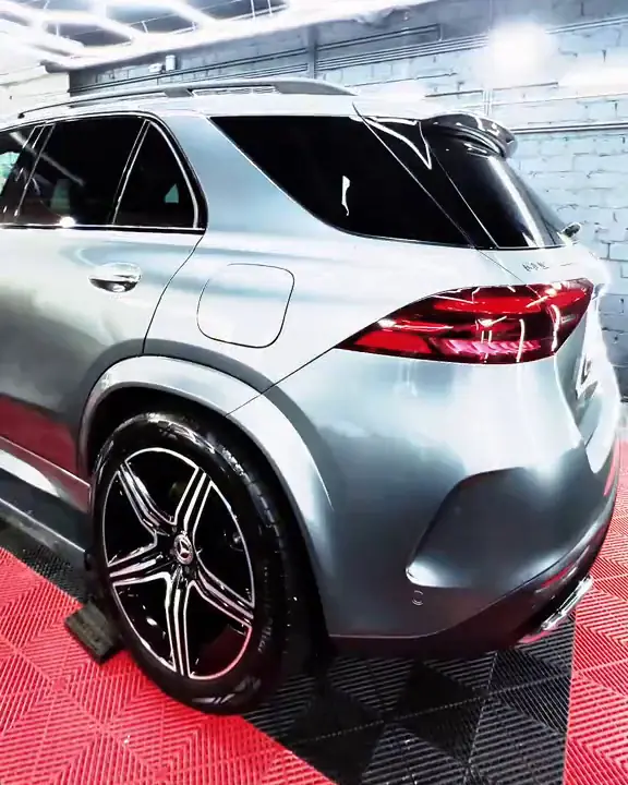 Mercedes GLE nach der Keramikversiegelung, Heckansicht